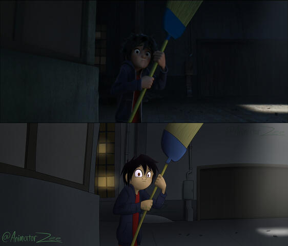 Big Hero 6 - Screenshot Redraw Challenge